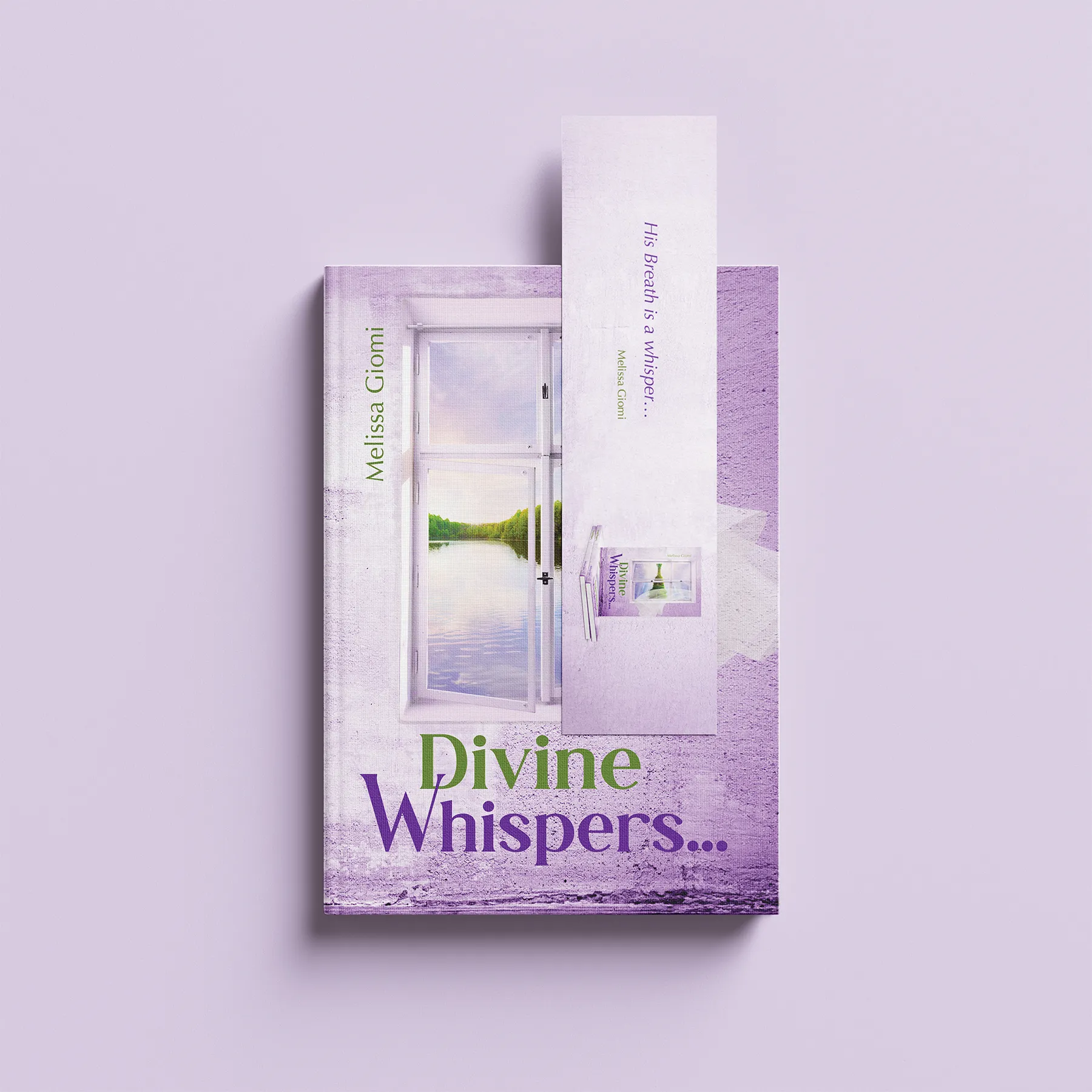 Book marketing design bookmark